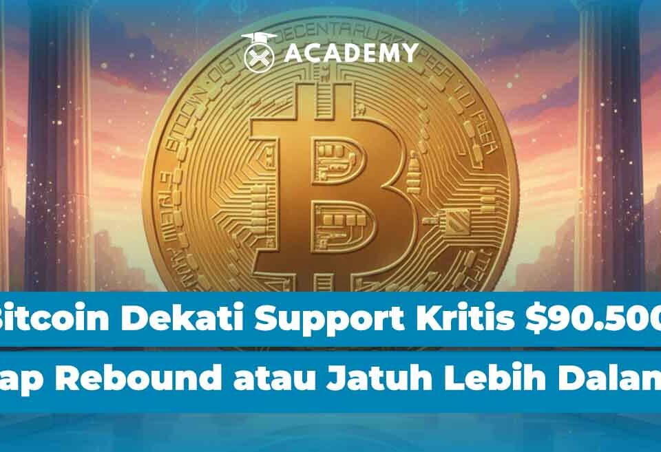 Bitcoin Dekati Support Kritis $90.500, Siap Rebound atau Jatuh Lebih Dalam?