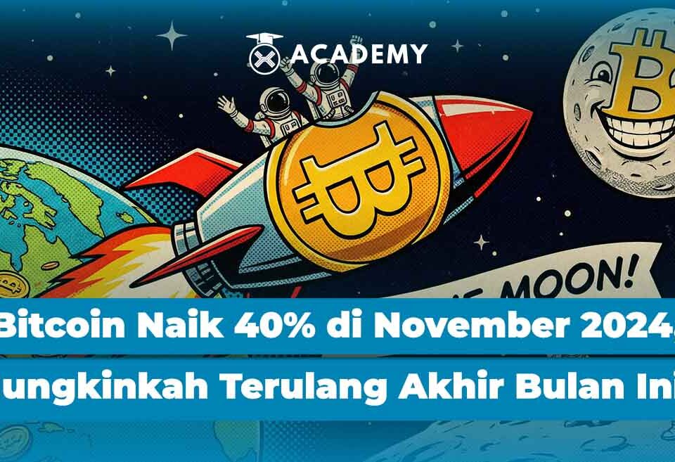 Bitcoin Naik 40% di November 2024, Apakah Mungkin Terulang Akhir Bulan Ini?