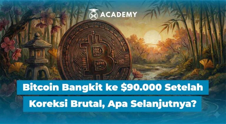 Bitcoin Bangkit ke $90.000 Setelah Koreksi Brutal, Apa Selanjutnya?