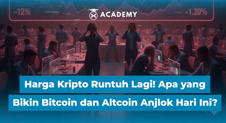 Harga Kripto Runtuh Lagi! Apa yang Bikin Bitcoin dan Altcoin Anjlok Hari Ini?