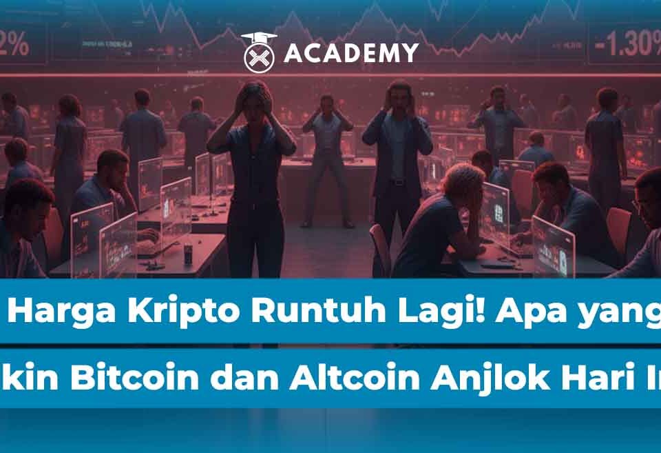 Harga Kripto Runtuh Lagi! Apa yang Bikin Bitcoin dan Altcoin Anjlok Hari Ini?