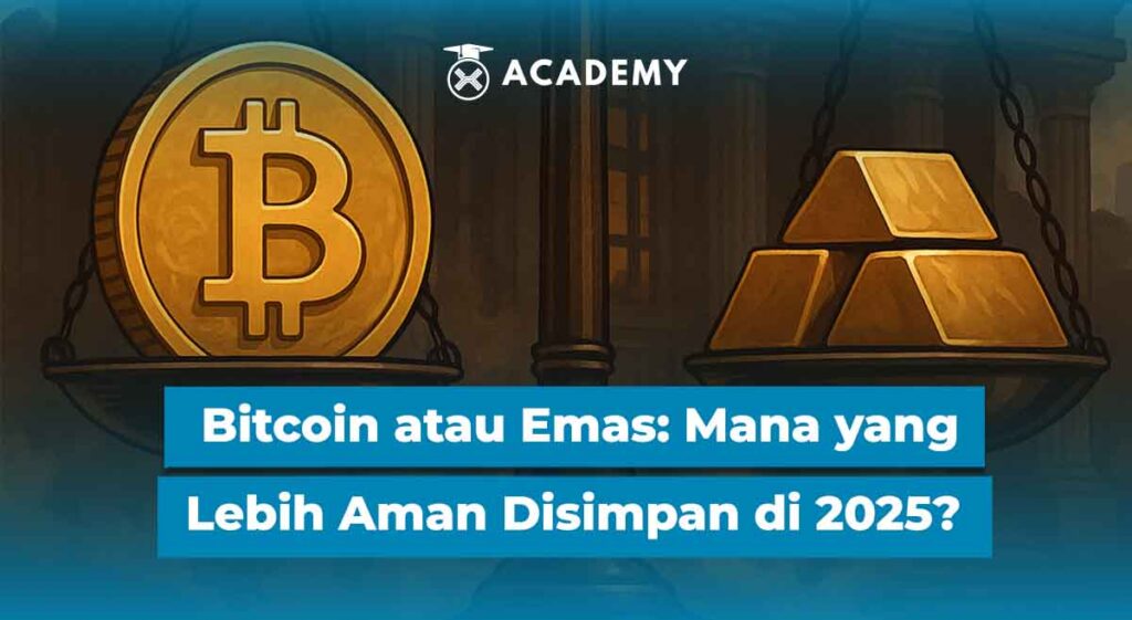 Bitcoin atau Emas: Mana yang Lebih Aman Disimpan di 2025?