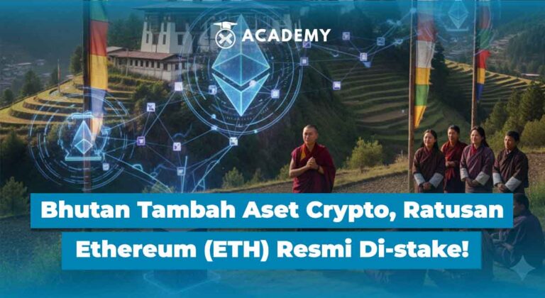 Bhutan Tambah Aset Crypto, Ratusan Ethereum (ETH) Resmi Di-stake!