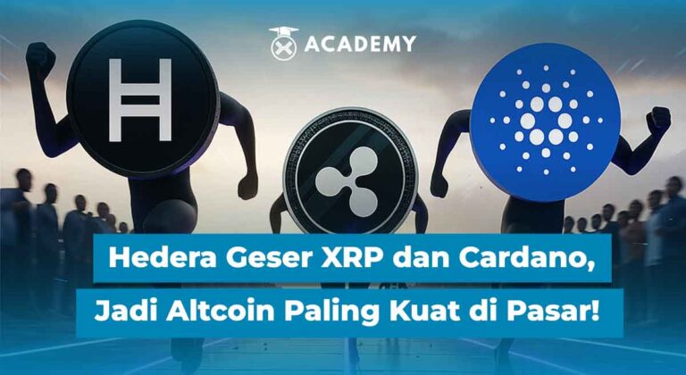 Hedera Geser XRP dan Cardano, Jadi Altcoin Paling Kuat di Pasar!