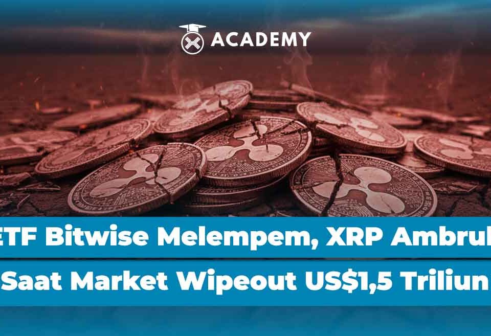 ETF Bitwise Melempem, XRP Ambruk Saat Market Wipeout US$1,5 Triliun