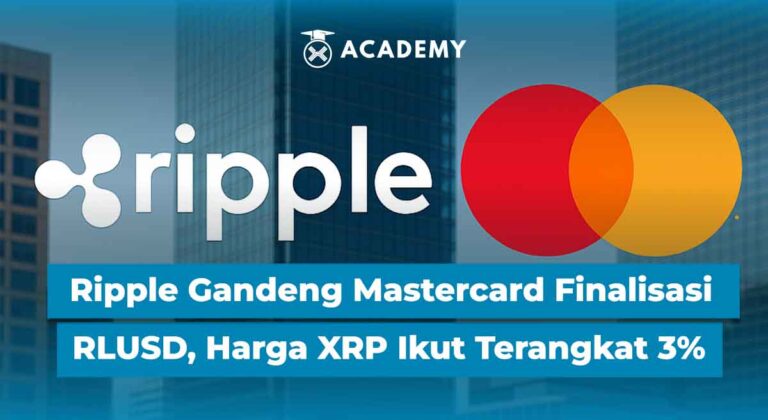 Ripple Gandeng Mastercard Finalisasi RLUSD, Harga XRP Ikut Terangkat 3%