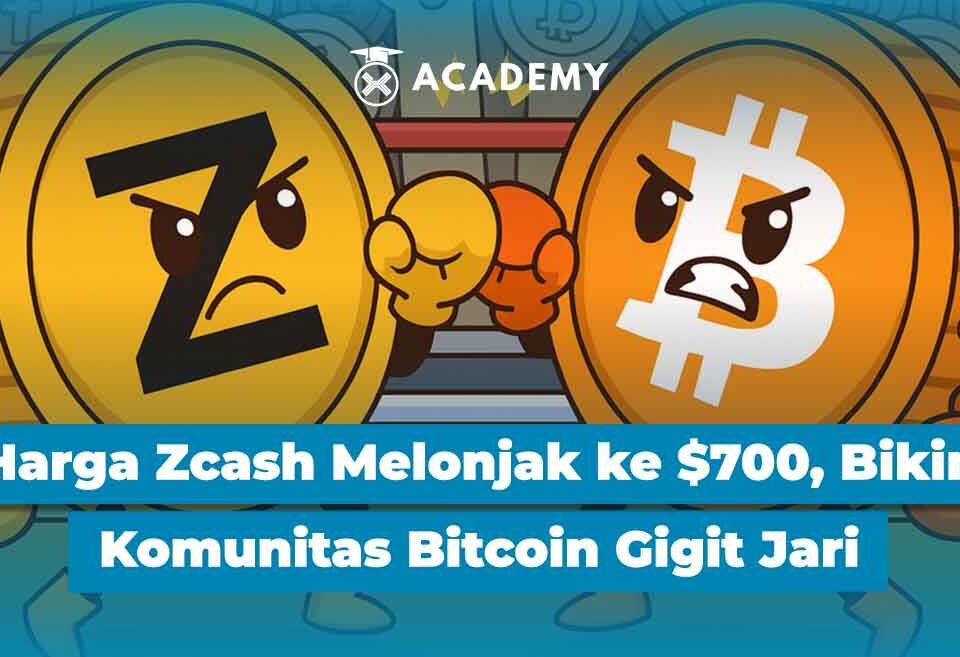 Harga Zcash Melonjak ke $700, Bikin Komunitas Bitcoin Gigit Jari