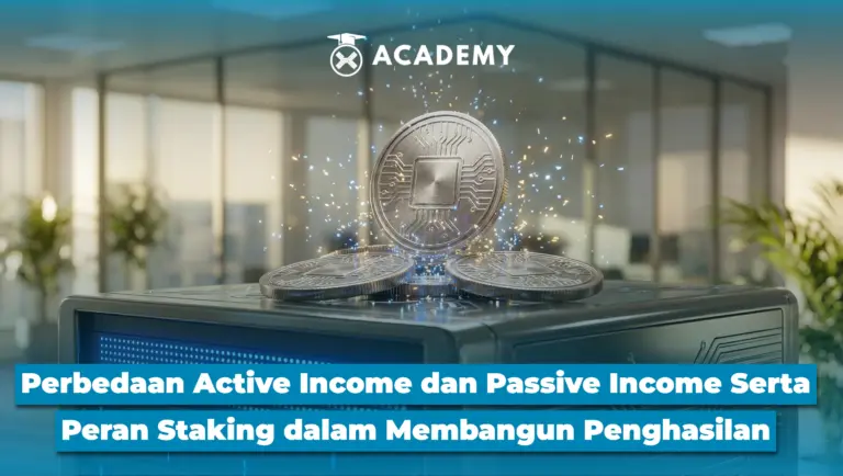 Perbedaan Active Income dan Passive Income & Peran Staking Crypto dalam Membangun Penghasilan