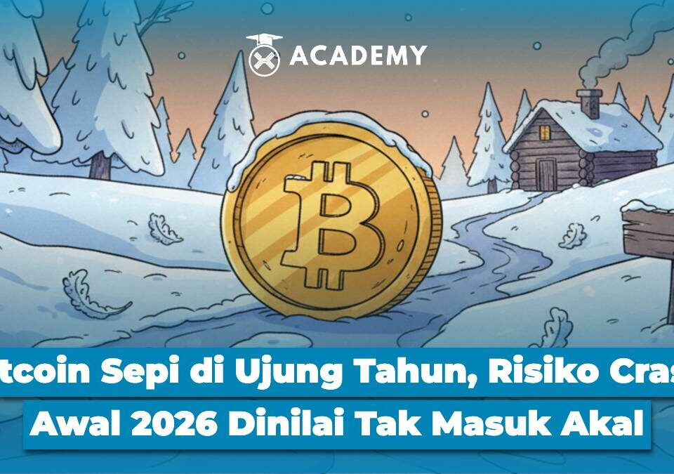Bitcoin Sepi di Ujung Tahun, Risiko Crash Awal 2026 Dinilai Tak Masuk Akal