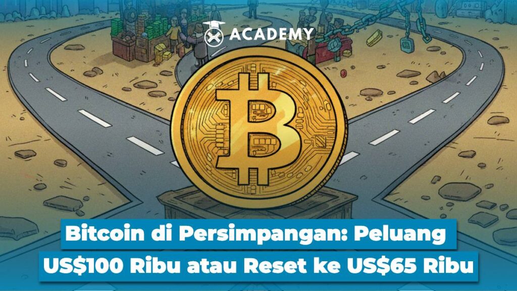 Bitcoin di Persimpangan Peluang US$100 Ribu atau Reset ke US$65 Ribu