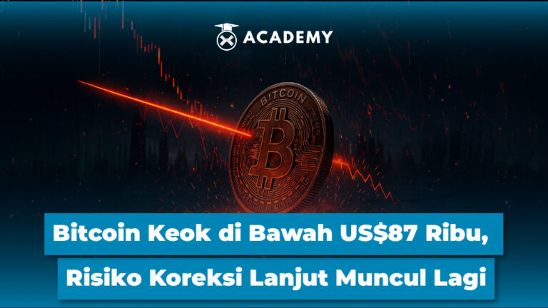Bitcoin (BTC) Keok di Bawah US$87 Ribu, Risiko Koreksi Lanjut Muncul Lagi