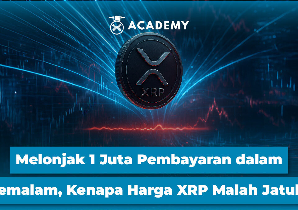 Melonjak 1 Juta Pembayaran dalam Semalam, Kenapa Harga XRP Malah Jatuh?
