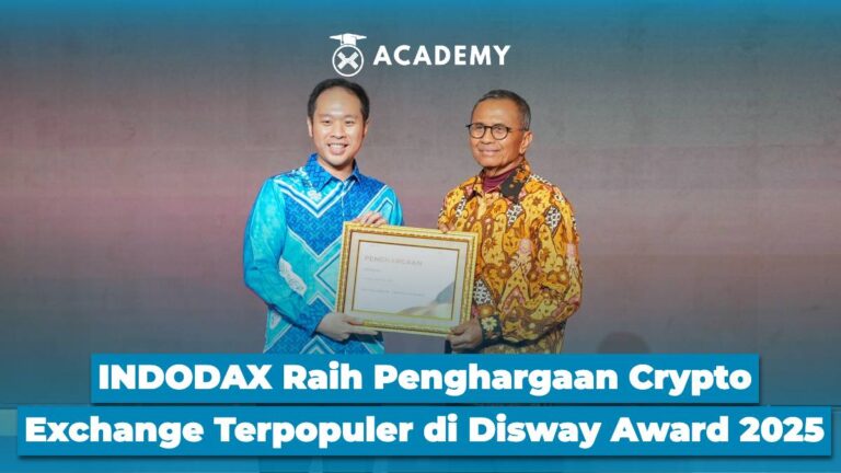 INDODAX Raih Penghargaan Crypto Exchange Terpopuler di Disway Award 2025