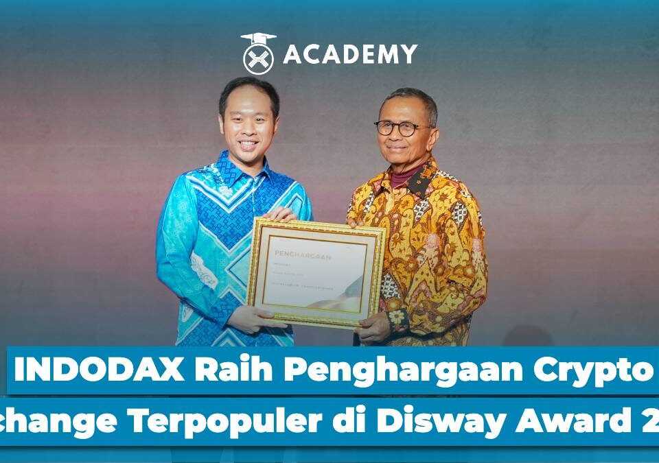 INDODAX Raih Penghargaan Crypto Exchange Terpopuler di Disway Award 2025