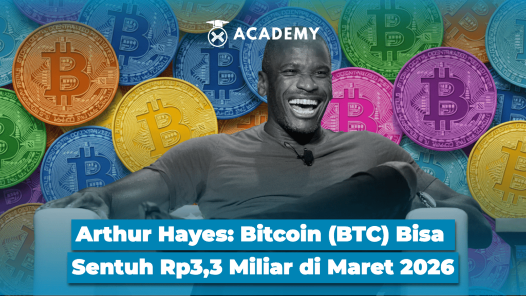 Arthur Hayes: Bitcoin (BTC) Bisa Sentuh Rp3,3 Miliar di Maret 2026