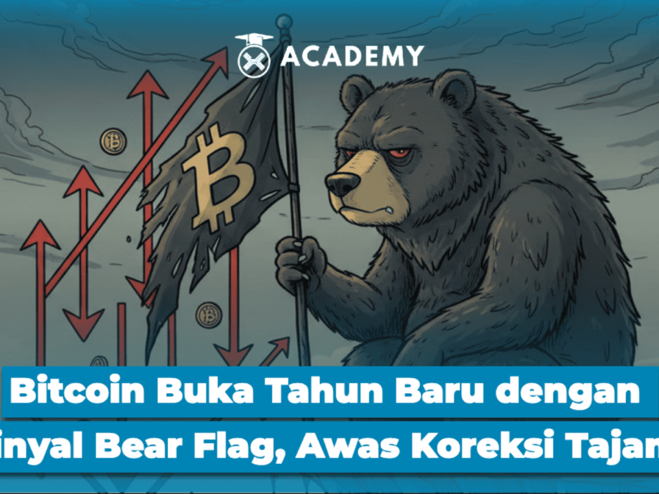 Bitcoin Buka Tahun Baru dengan Sinyal Bear Flag, Awas Koreksi Tajam!
