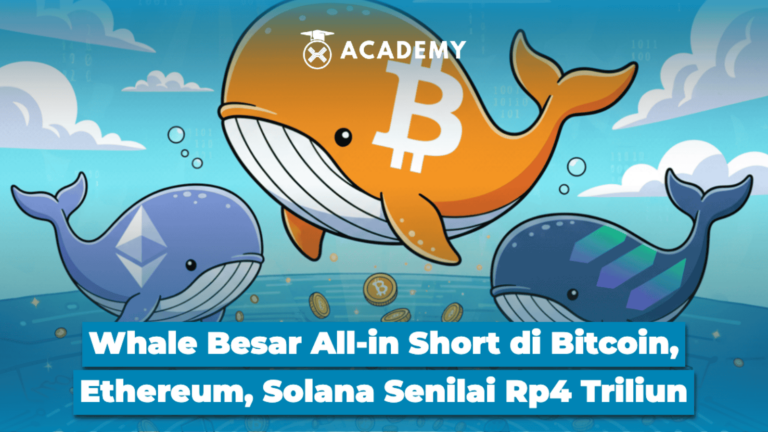 Whale Besar All-in Short di Bitcoin, Ethereum, Solana Senilai Rp4 Triliun