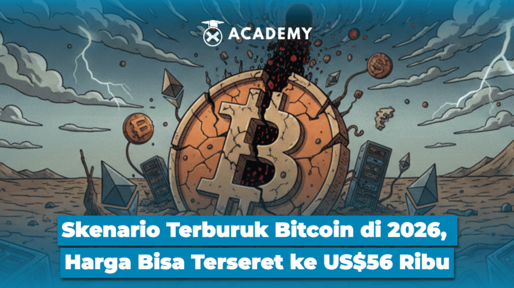 Skenario Terburuk Bitcoin di 2026, Harga Bisa Terseret ke US$56 Ribu