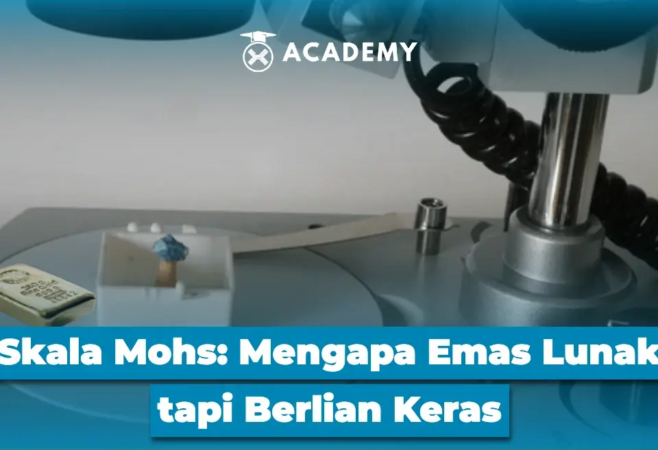 Skala Mohs Mengapa Emas Lunak tapi Berlian Keras