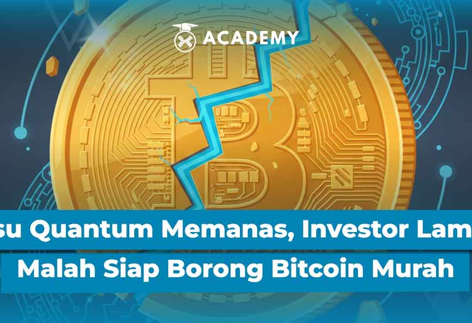 Isu Quantum Memanas, Investor Lama Malah Siap Borong Bitcoin Murah
