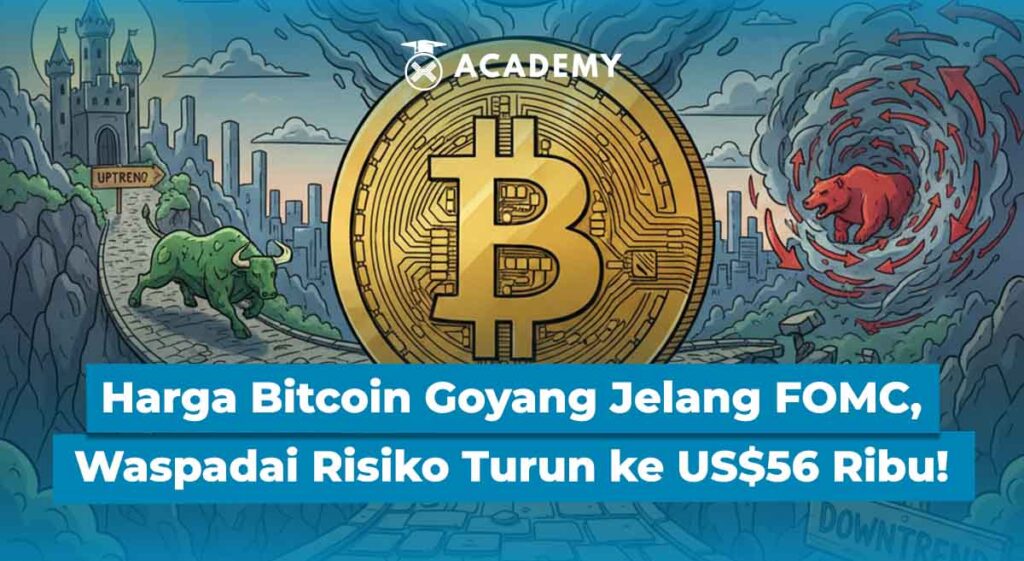 Harga Bitcoin Goyang Jelang FOMC, Waspadai Risiko Turun ke US$56 Ribu!