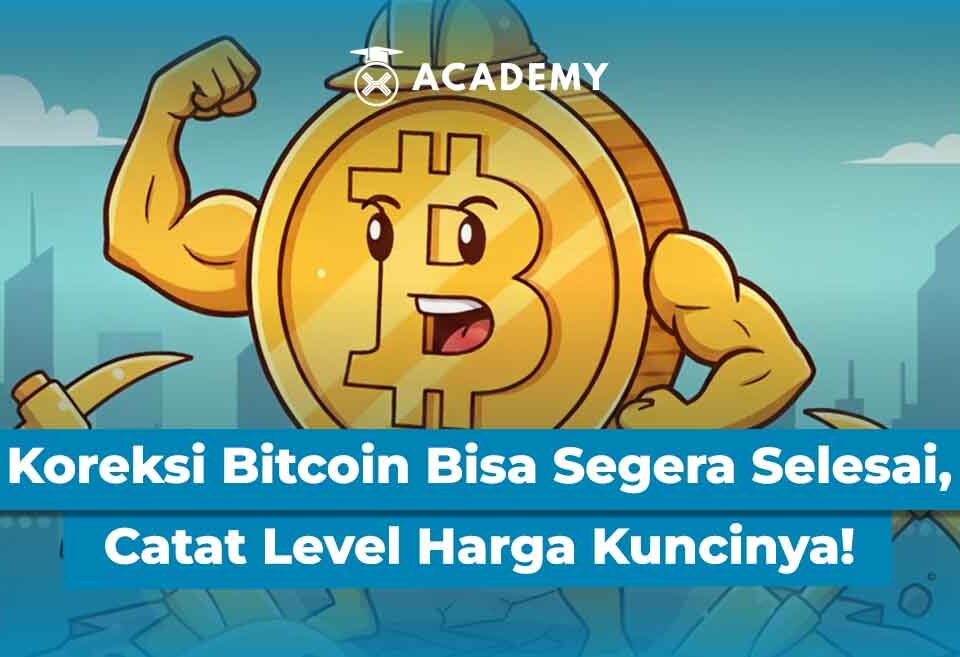Koreksi Bitcoin Bisa Segera Selesai, Catat Level Harga Kuncinya!