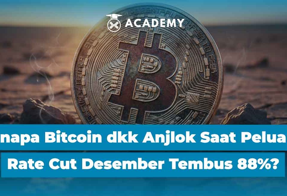 Kenapa Bitcoin dkk Anjlok Saat Peluang Rate Cut Desember Tembus 88%?