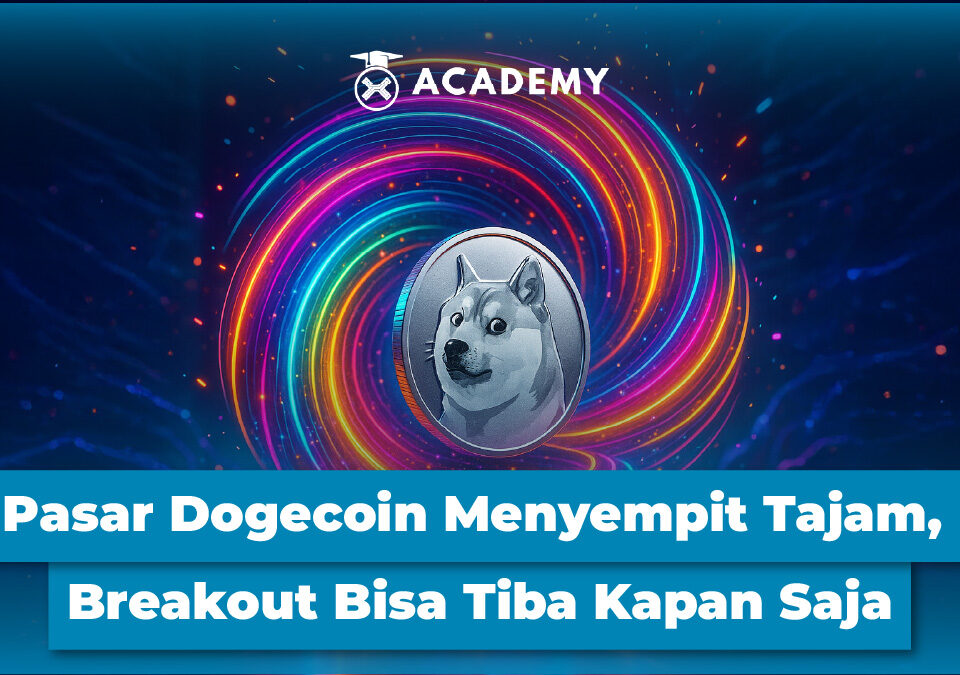 Pasar Dogecoin (DOGE) Menyempit Tajam, Breakout Bisa Tiba Kapan Saja