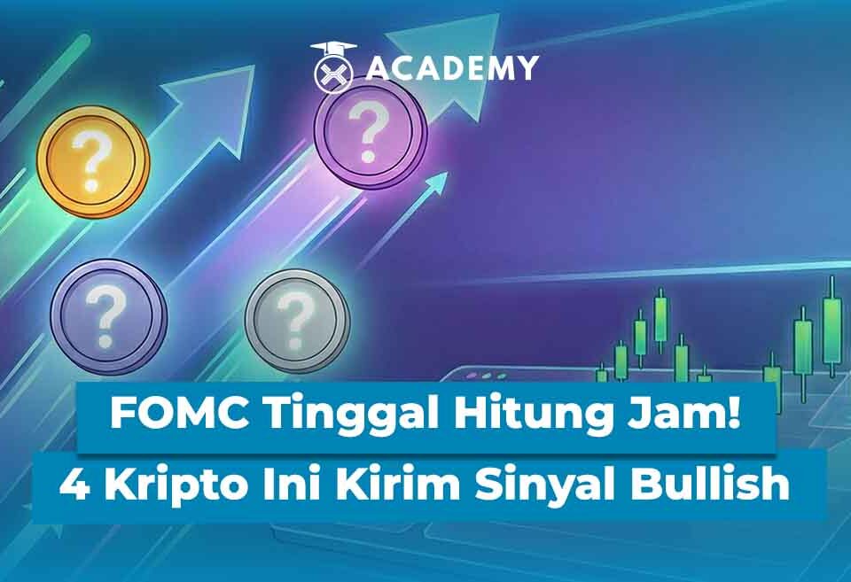 FOMC Tinggal Hitung Jam! 4 Kripto Ini Kirim Sinyal Bullish