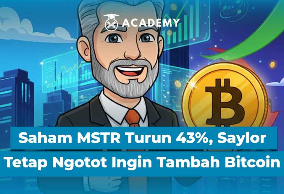 Saham MSTR Turun 43%, Saylor Tetap Ngotot Ingin Tambah Bitcoin