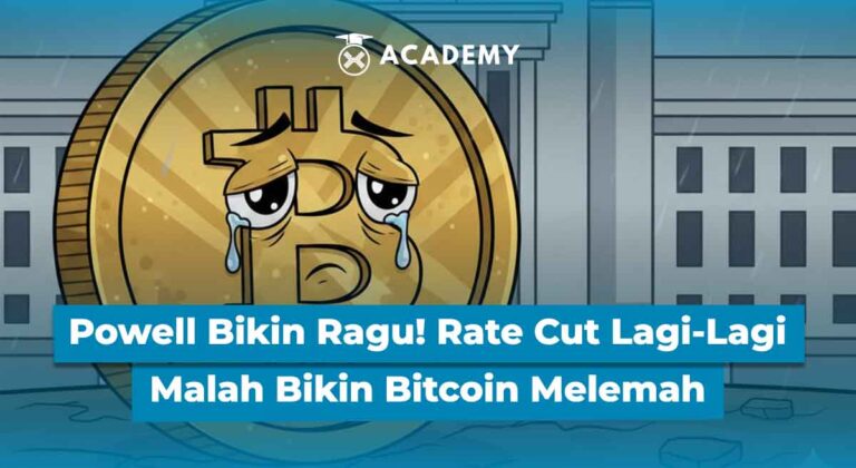 Powell Bikin Ragu! Rate Cut Lagi-Lagi Malah Bikin Bitcoin Melemah