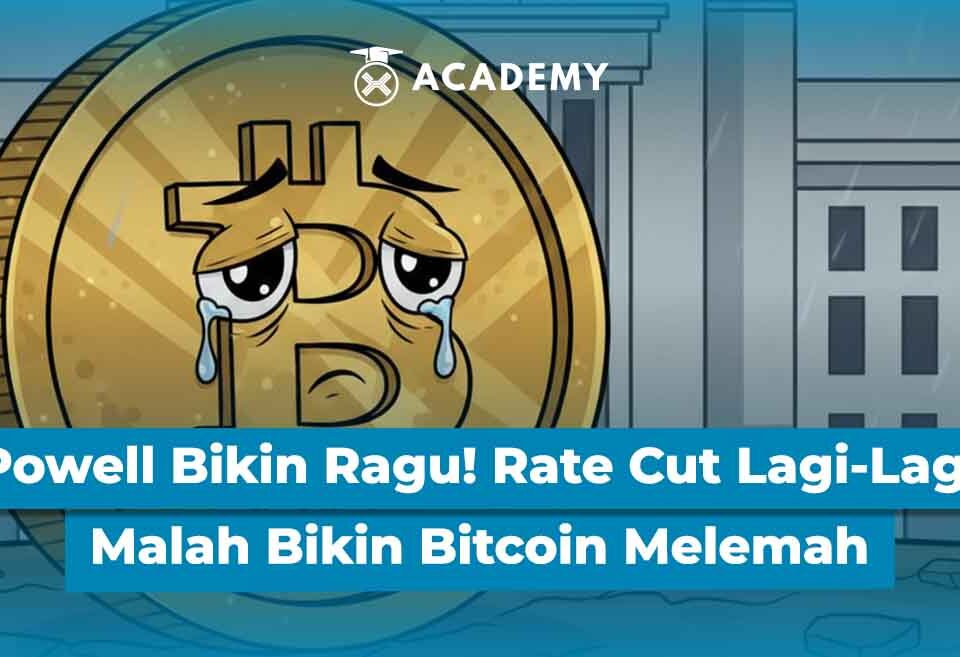 Powell Bikin Ragu! Rate Cut Lagi-Lagi Malah Bikin Bitcoin Melemah