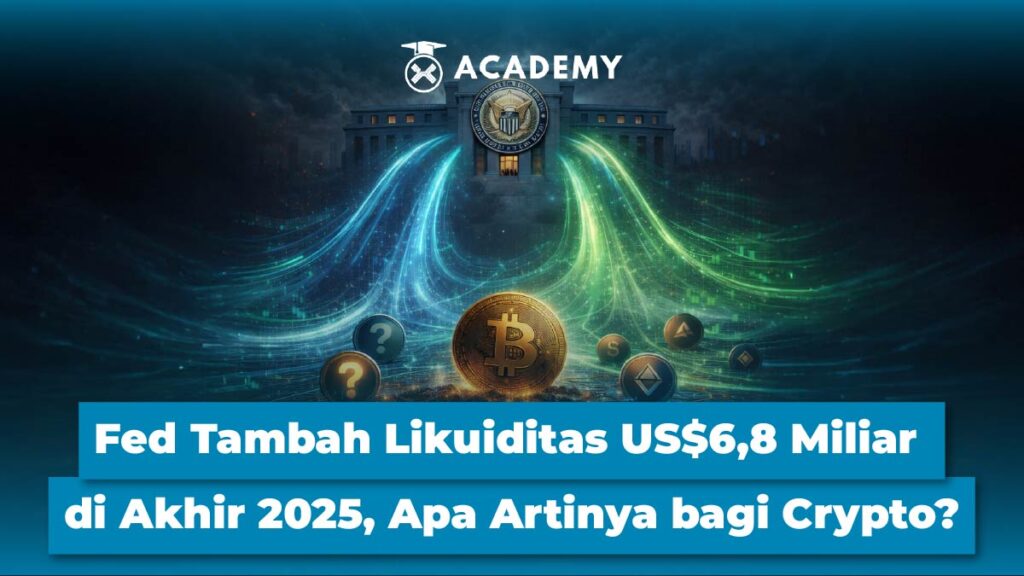 Fed Tambah Likuiditas US$6,8 Miliar di Akhir 2025, Apa Artinya bagi Crypto?