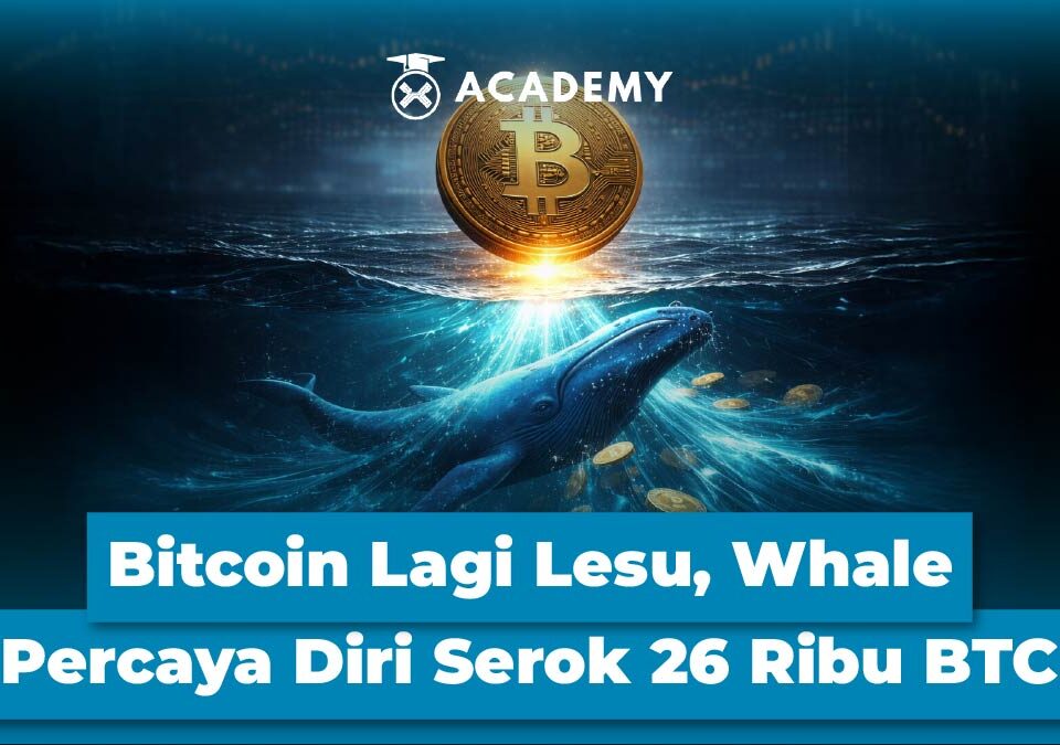 Bitcoin Lagi Lesu, Whale Percaya Diri Serok 26 Ribu BTC!