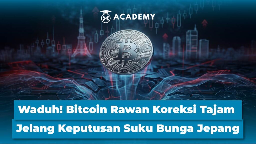 Waduh! Bitcoin (BTC) Rawan Koreksi Tajam Jelang Keputusan Suku Bunga Jepang