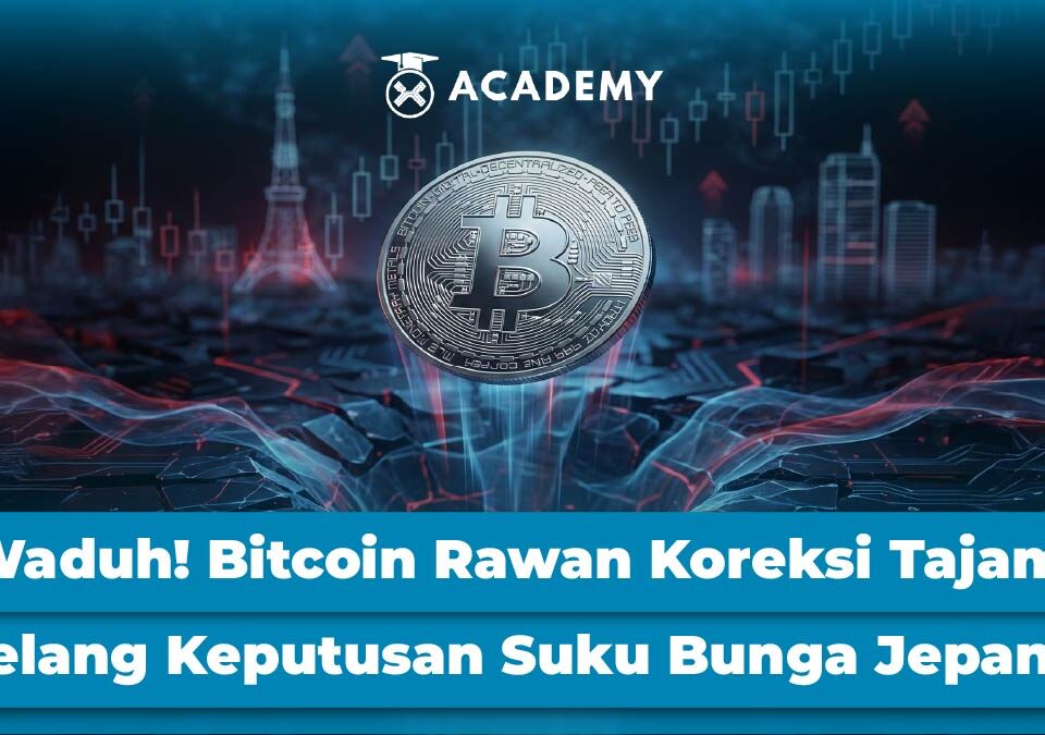 Waduh! Bitcoin (BTC) Rawan Koreksi Tajam Jelang Keputusan Suku Bunga Jepang