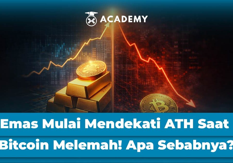 Emas Mulai Mendekati ATH Saat Bitcoin Melemah! Apa Sebabnya?