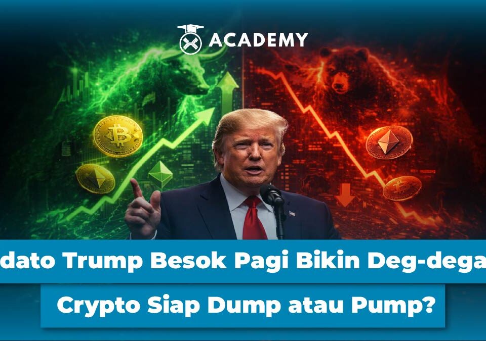 Pidato Trump Besok Pagi Bikin Deg-degan, Crypto Siap Dump atau Pump?