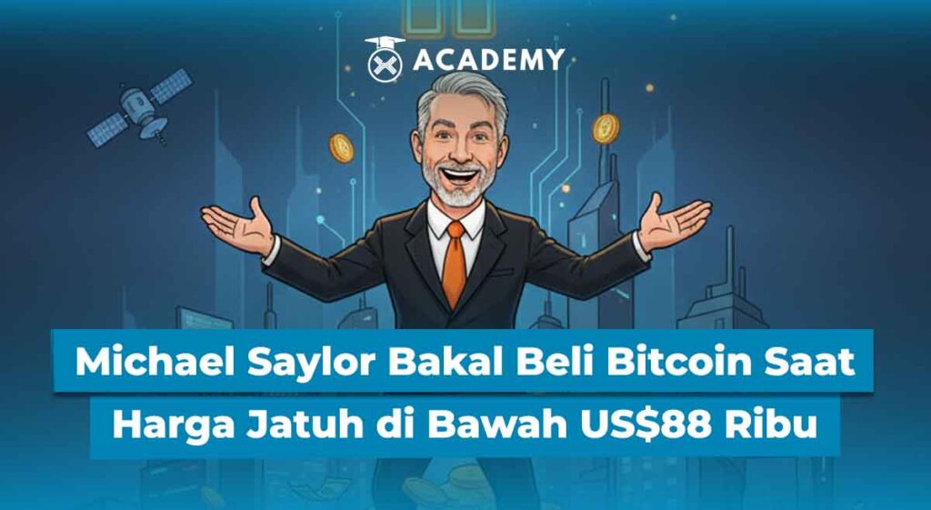 Michael Saylor Bakal Beli Bitcoin Saat Harga Jatuh di Bawah US$88 Ribu