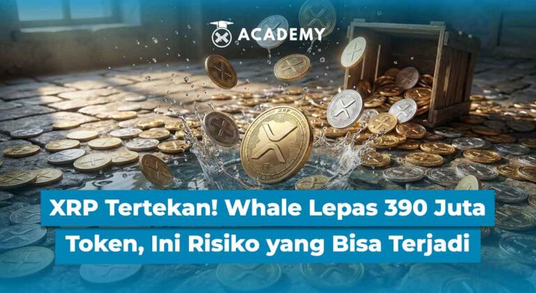 XRP Tertekan! Whale Lepas 390 Juta Token, Ini Risiko yang Bisa Terjadi