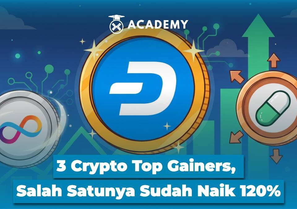 3 Crypto Top Gainers, Salah Satunya Sudah Naik 120%