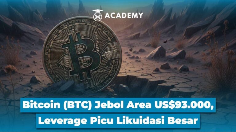 Bitcoin (BTC) Jebol Area US$93.000, Leverage Picu Likuidasi Besar