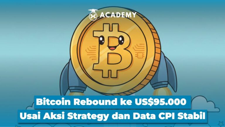 Bitcoin (BTC) Rebound ke US$95.000 Usai Aksi Strategy dan Data CPI Stabil