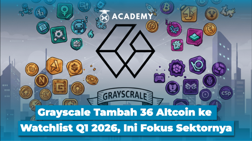 Grayscale Tambah 36 Altcoin ke Watchlist Q1 2026, Ini Fokus Sektornya
