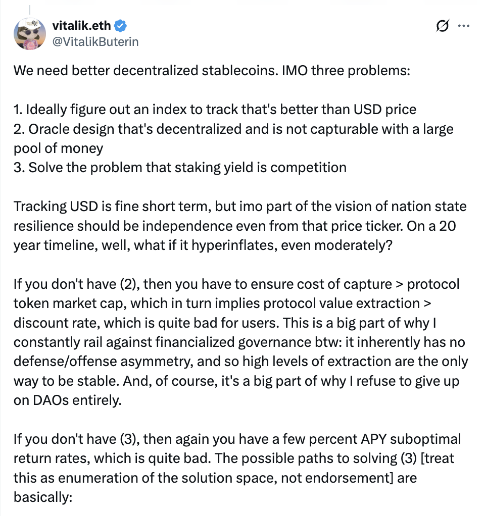 Tiga Masalah Utama Stablecoin Terdesentralisasi
