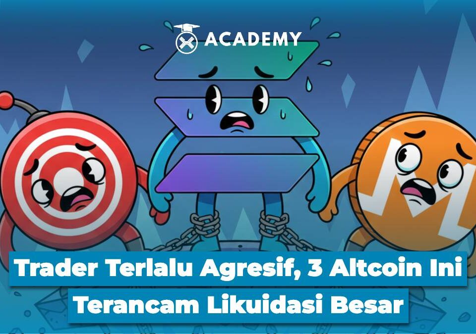 Trader Terlalu Agresif, 3 Altcoin Ini Terancam Likuidasi Besar