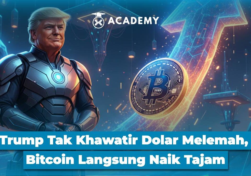 Trump Tak Khawatir Dolar Melemah, Bitcoin (BTC) Langsung Naik Tajam