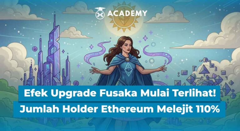 Efek Upgrade Fusaka Mulai Terlihat! Jumlah Holder Ethereum Melejit 110%