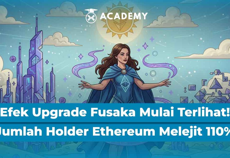 Efek Upgrade Fusaka Mulai Terlihat! Jumlah Holder Ethereum Melejit 110%