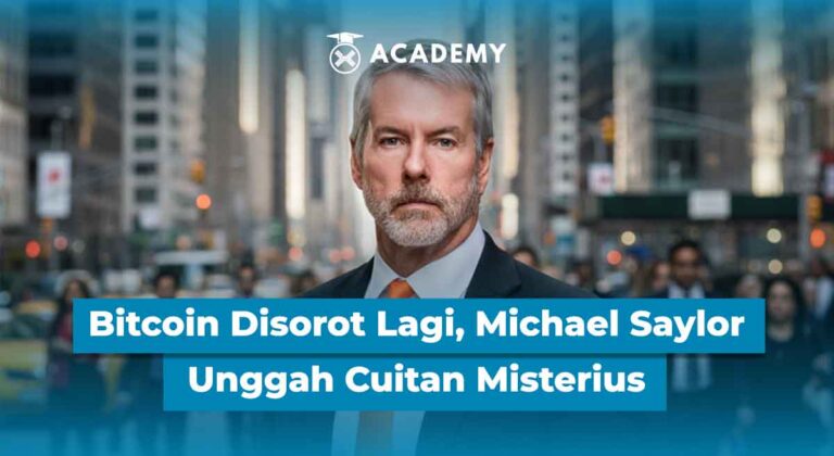 Bitcoin Disorot Lagi, Michael Saylor Unggah Cuitan Misterius